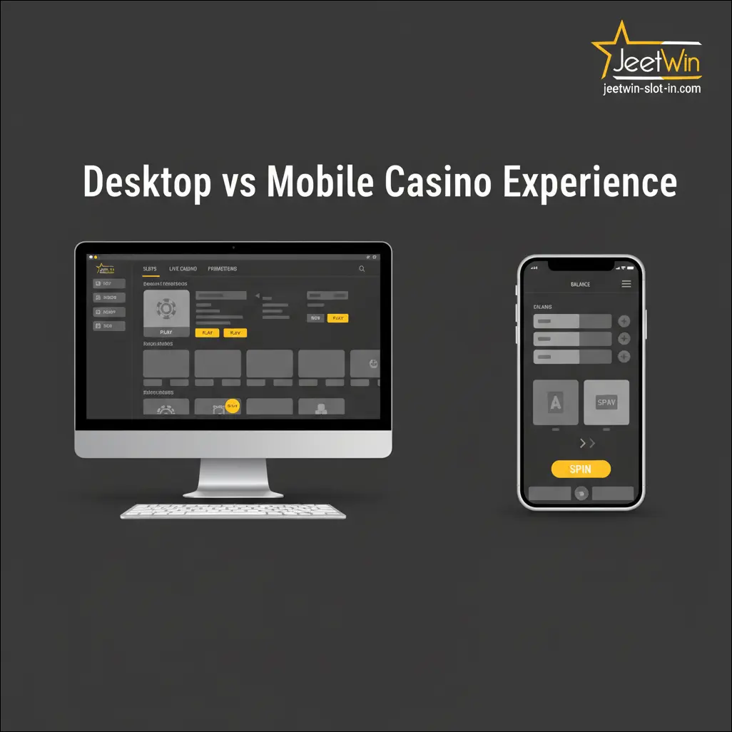 Desktop vs Mobile Casino Experience