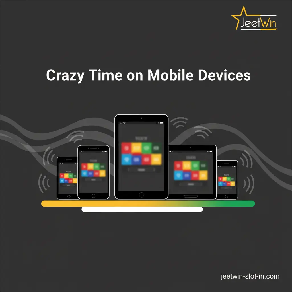 Crazy Time on Mobile Devices